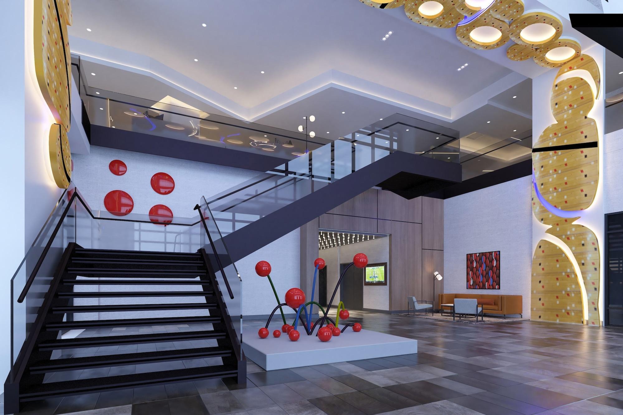 Hyatt House Indianapolis Downtown Hotel Exterior foto