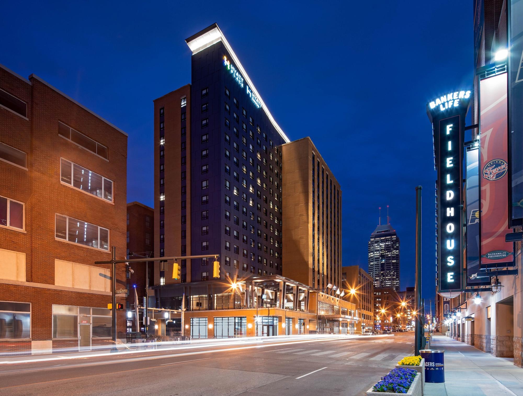 Hyatt House Indianapolis Downtown Hotel Exterior foto