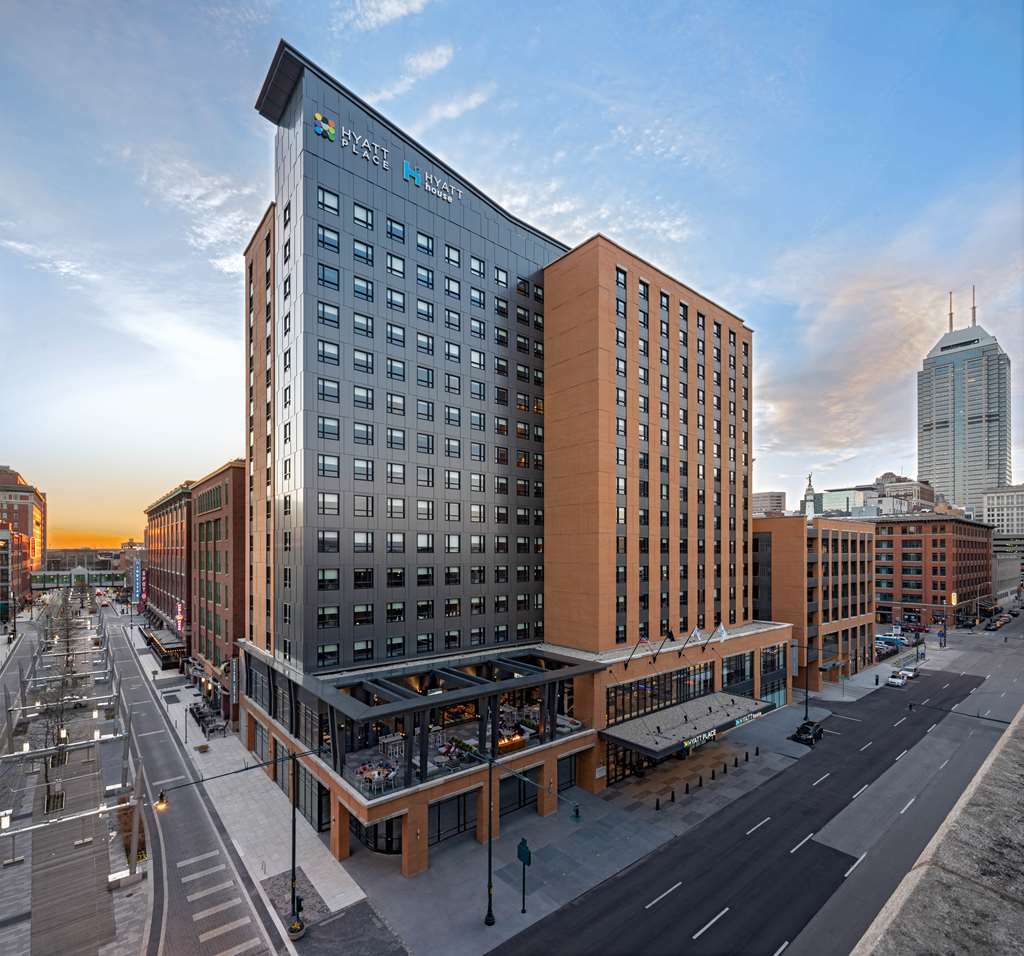 Hyatt House Indianapolis Downtown Hotel Exterior foto